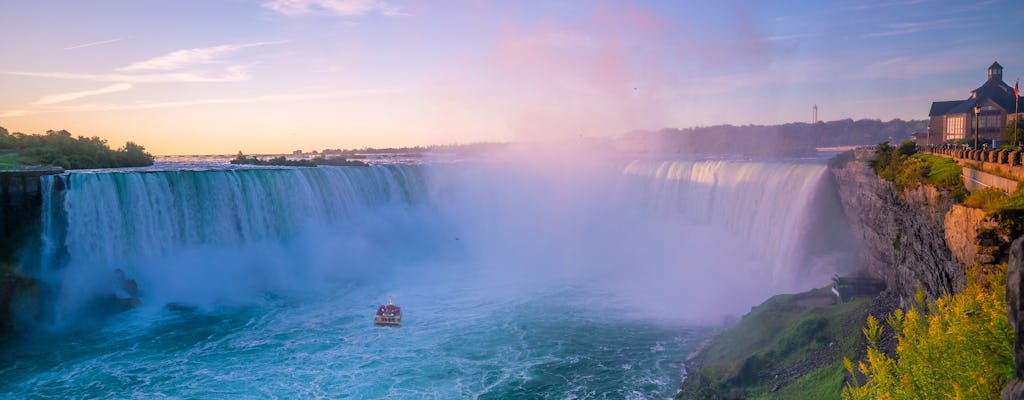 Niagara Falls private evening tour from Toronto