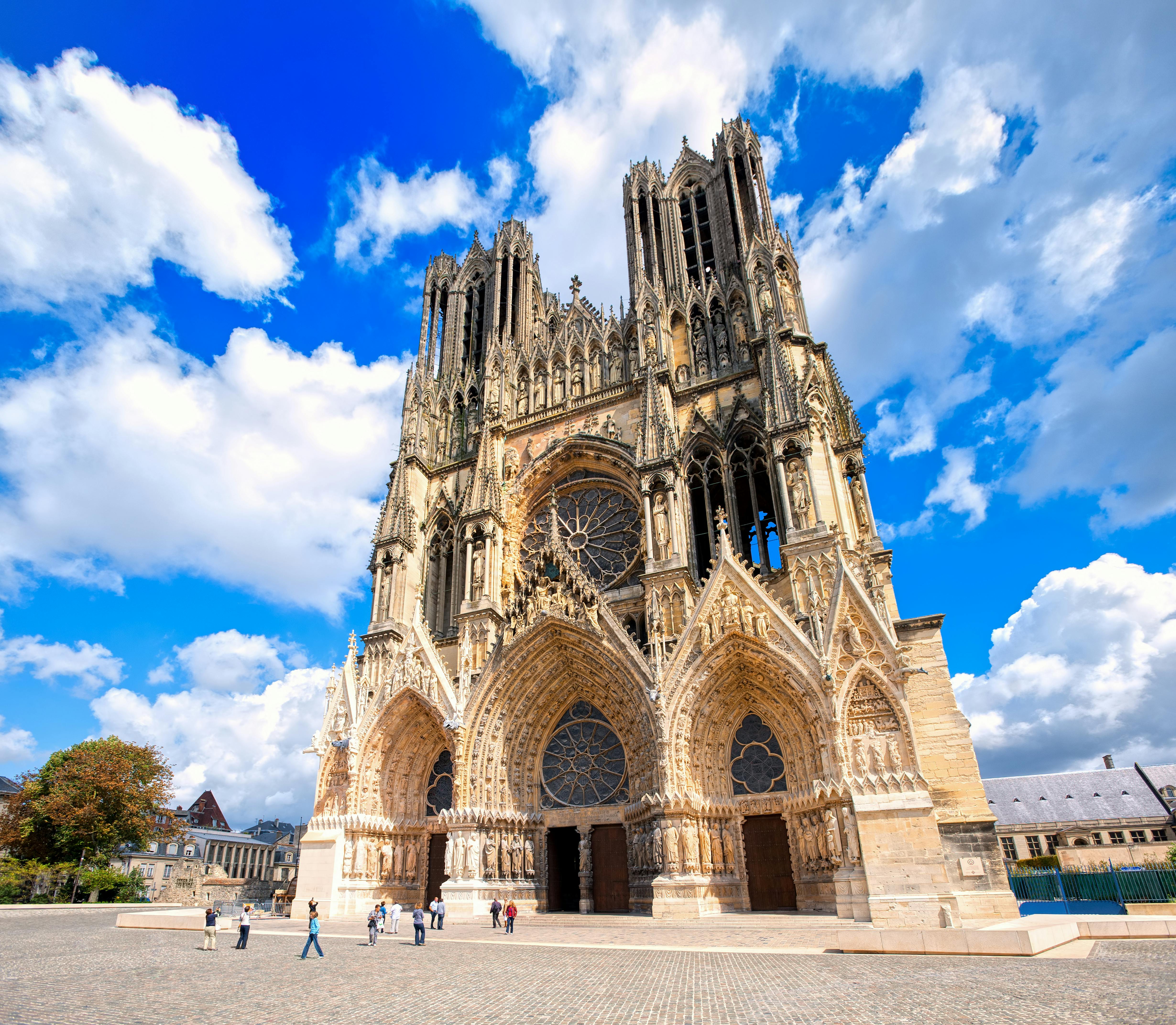 Rondleiding door de Notre-Dame de Reims kathedraal