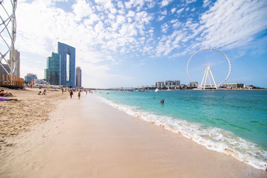 Beach hopping tour of Dubai