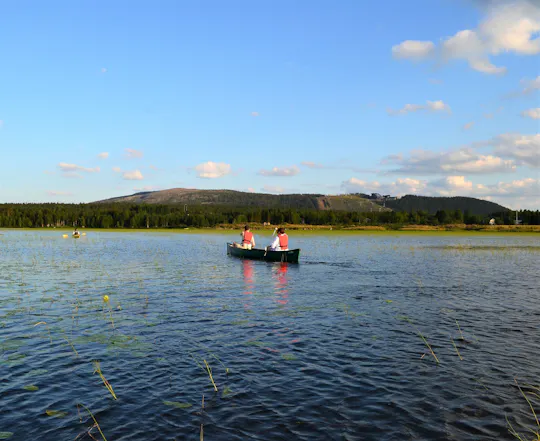 Levi full-day intermediate canoeing safari