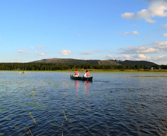 Levi full-day intermediate canoeing safari