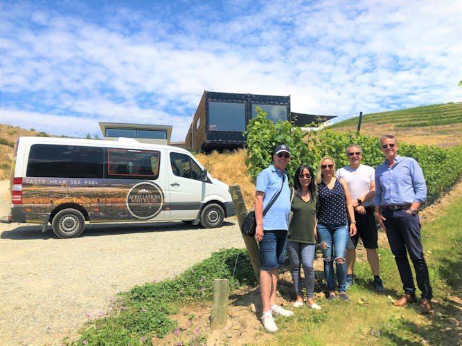 Boutique wine tour at 4 premium vineyards in Central Otago region