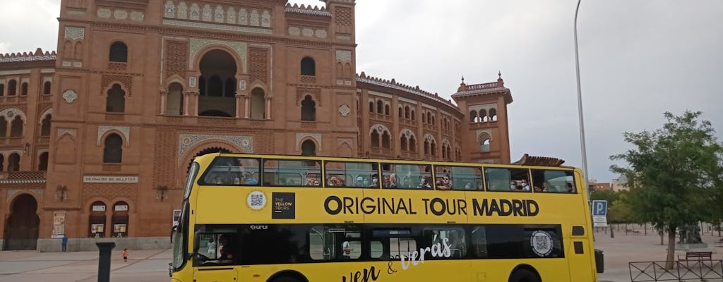 Tour della città di Madrid in autobus