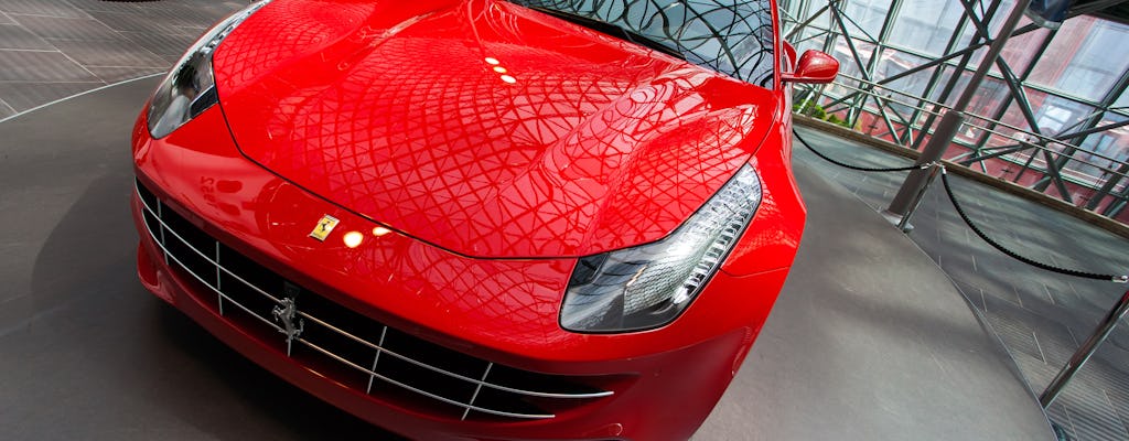 Fahr- und Passagiererlebnis in der Ferrari World