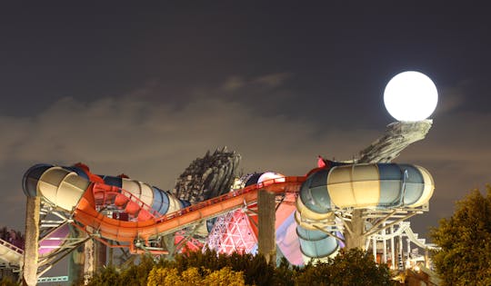 Yas Waterworld Abu Dhabi entrance ticket and meal