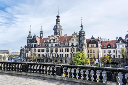 Historische wandeltocht en bezoek aan de schatkamer in Dresden