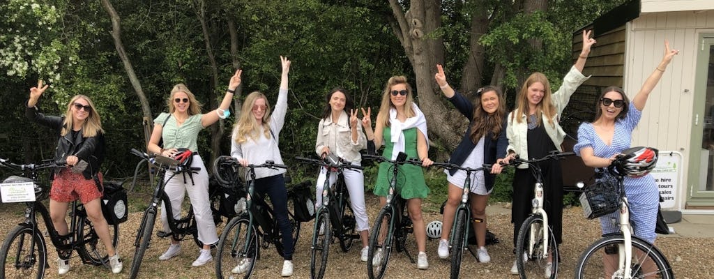 UK Elektrische fietsen zelfgeleide e-bike tour in Kent