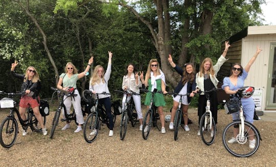 UK Elektrische fietsen zelfgeleide e-bike tour in Kent