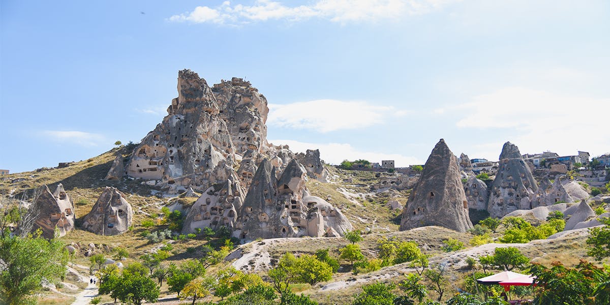 Pigeon Valley, Uchisar Castle and local cave houses in Cappadocia Musement