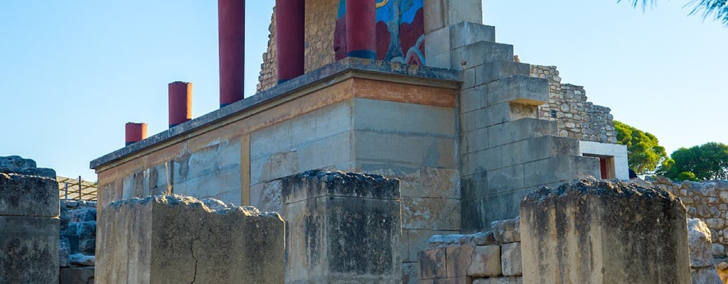 Höhepunkte der antiken Stadt Knossos und Weinguttour