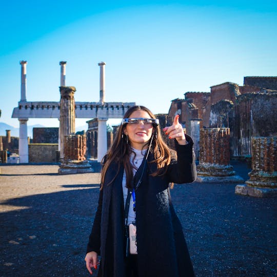 Excursão de realidade aumentada em Pompeia com ingresso