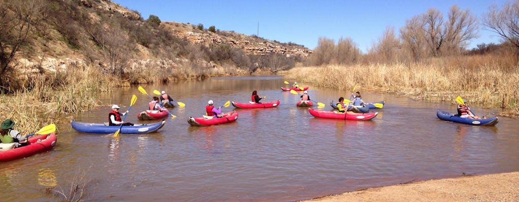 Avventura in kayak sul fiume Verde a Sedona