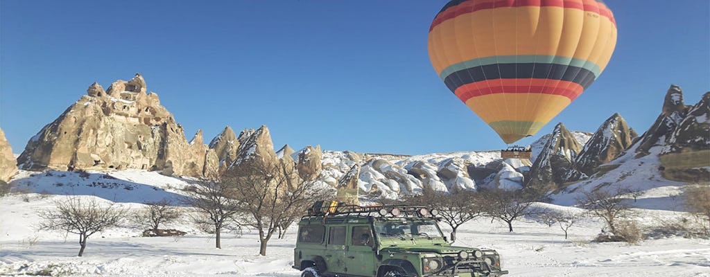 Excursion d'une journée d'expériences d'adrénaline en Cappadoce
