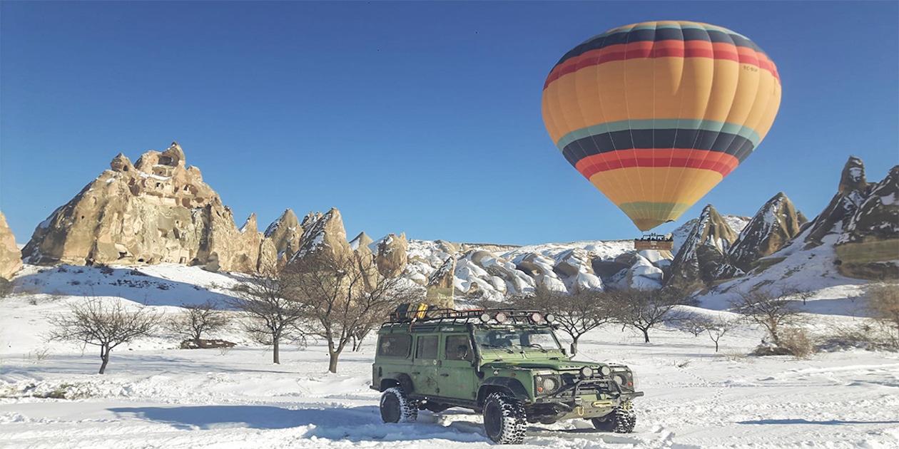 Hot-air balloon rides in Göreme Hot-air balloon rides in Göreme