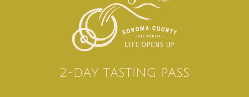 Pase de degustación de 2 días en el condado de Sonoma