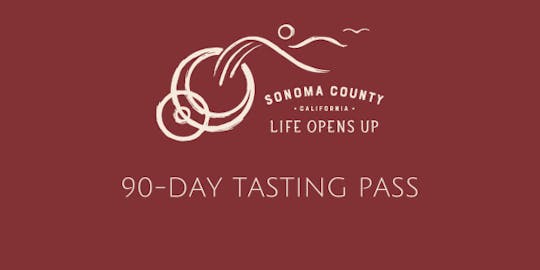 Passe de degustação de 90 dias em Sonoma County