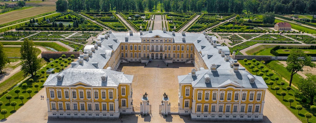 Visite guidée d'une demi-journée au palais de Rundale depuis Riga