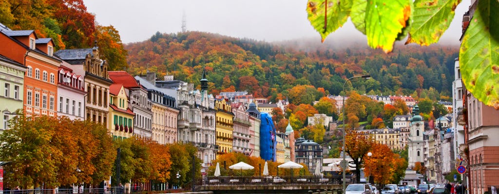 Visita guiada de Karlovy Vary saindo de Praga