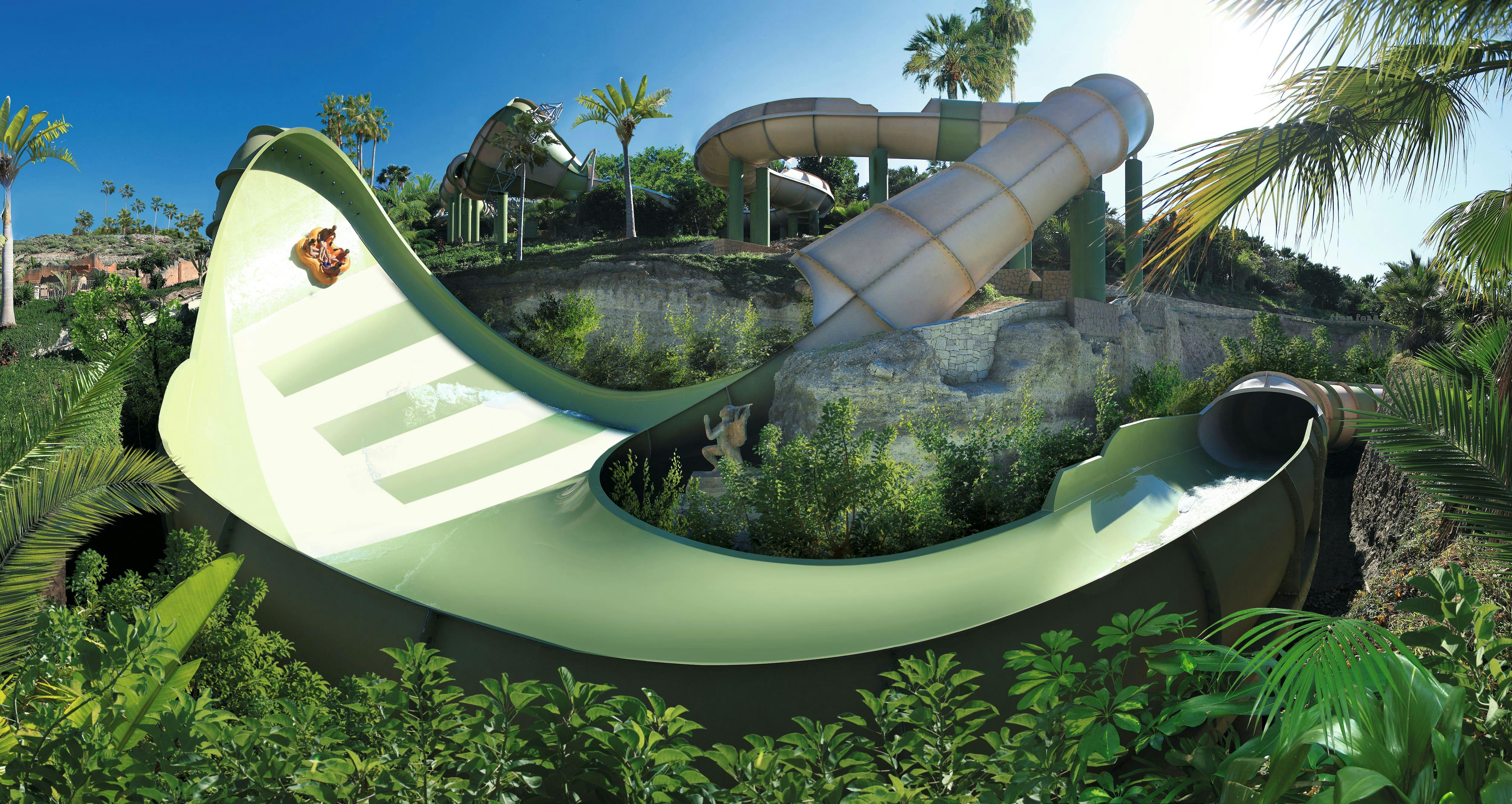 Siam park tenerife map