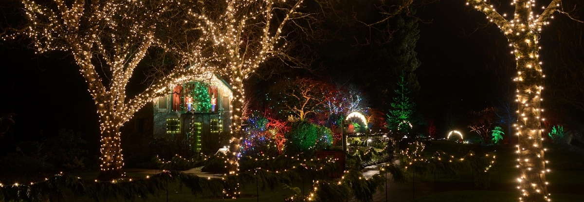 Christmas in Victoria and the Butchart Gardens