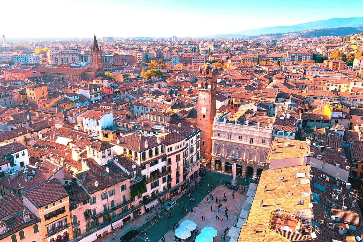 Self-guided discovery walk in Verona with secrets behind the sites