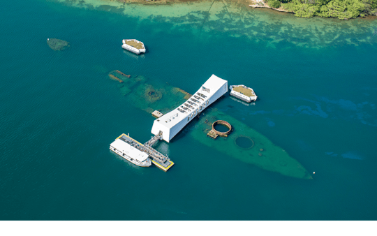 Tour of Pearl Harbor Visitor Center and Honolulu from Ko Olina