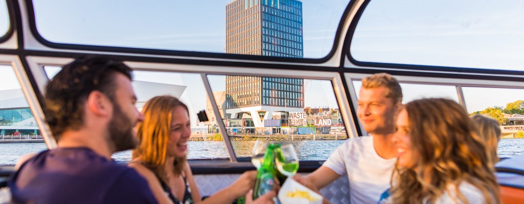 Amsterdam pizza cruise with drinks