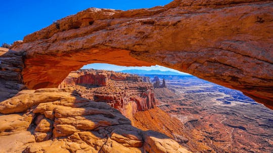 Canyonlands National Park - tour autoguiado em áudio de carro saindo de Moab