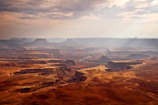 Canyonlands National Park and Fisher Towers scenic airplane tour