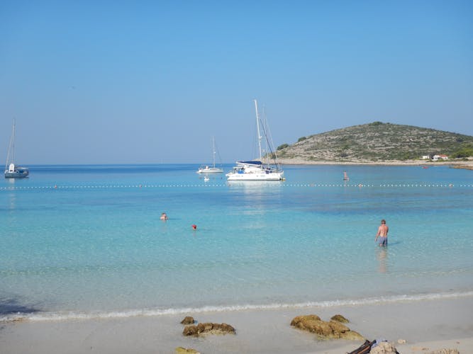 Full day tour to Blue Lagoon & 3 Islands from Trogir