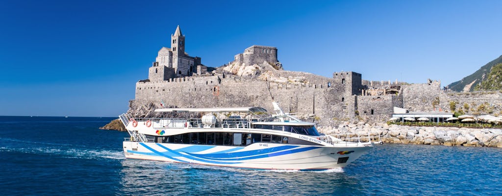 Tour guidato in barca Porto Venere, Monterosso e Vernazza