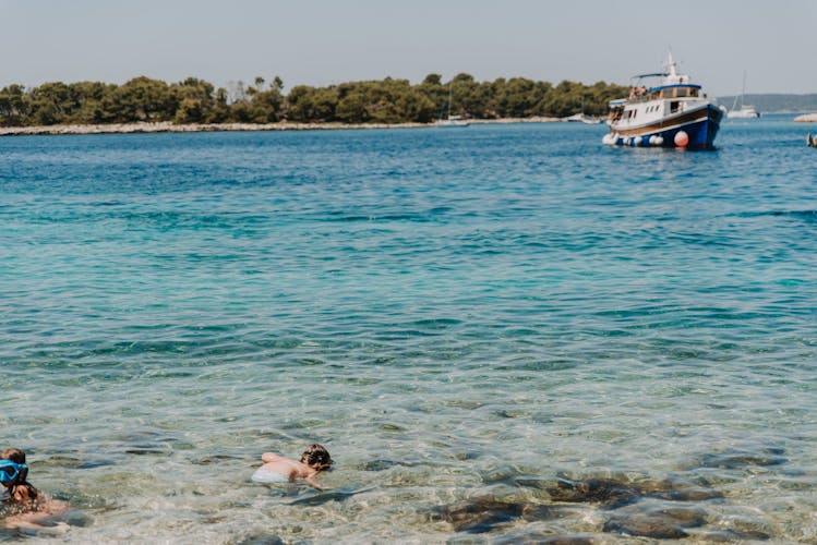 Blue lagoon & Trogir, 3 islands half day morning tour