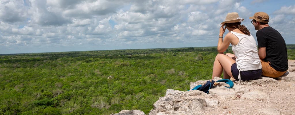Tour privato di un'intera giornata alle rovine di Coba, Cenote Choo-Ha e Tankach-Ha