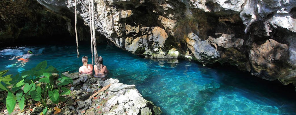 Cancún Cenotes Dos Ojos y Gran Cenote tour privado de día completo