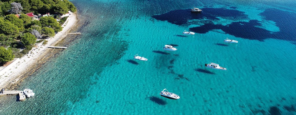Blue Lagoon & Trogir, excursion d'une demi-journée dans l'après-midi sur 3 îles