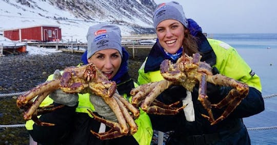 North Cape King Crab Express mit Krabbenmahlzeit