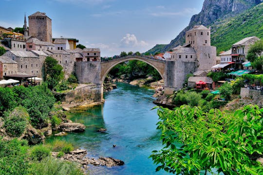 Tour di gruppo di Mostar e Pocitelj di un'intera giornata da Dubrovnik
