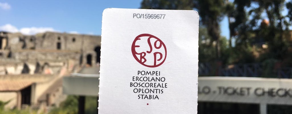 Skip-the-line entrance tickets to Pompeii archaelogical site
