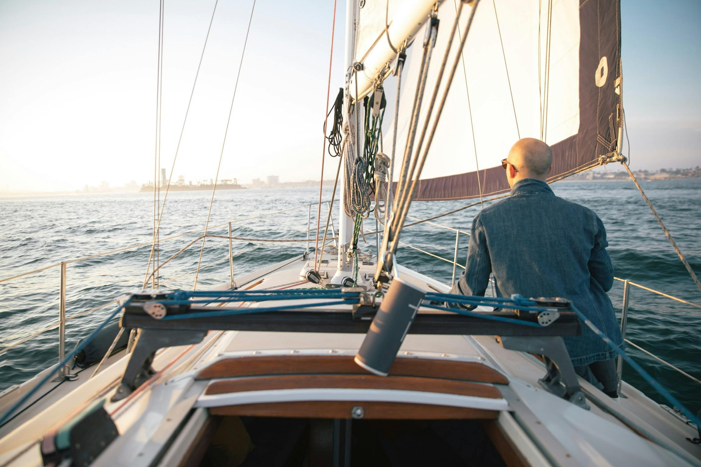 Privé zeilbootcharter van 2 uur vanuit Long Beach