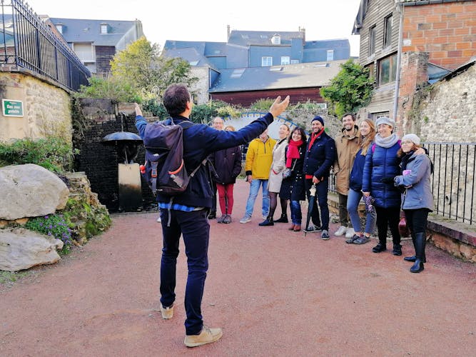 Honfleur highlights walking tour with a local guide