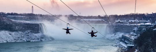 Frühaufsteher-Zipline der Niagarafälle
