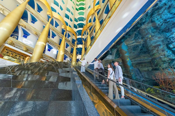 Expérience à l'intérieur de l'hôtel Burj Al Arab