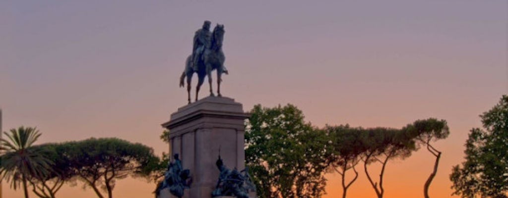 Visita guiada en bicicleta eléctrica Janiculum Hill