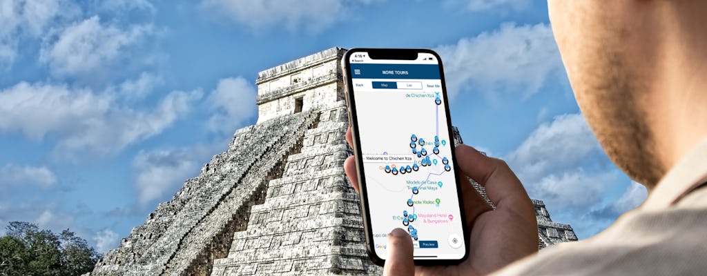 Chichen Itza self-guided tour with audio narration & map