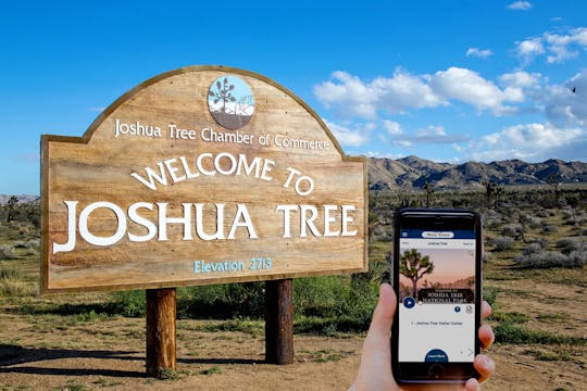 Excursão de áudio autônoma do parque nacional Joshua Tree