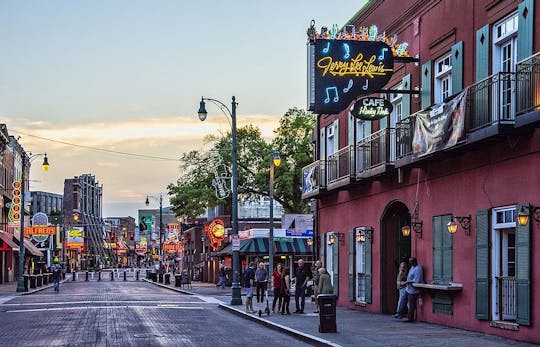 Visite à pied audio-guidée de Memphis dans le centre-ville