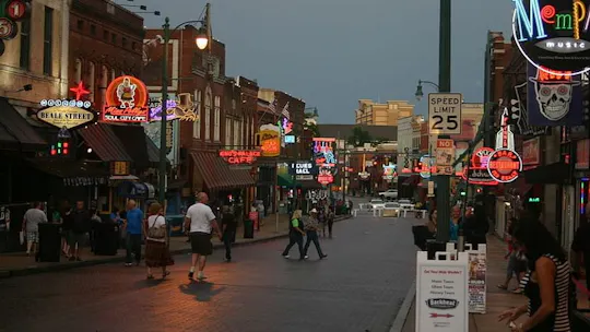 Memphis Beal Street Blues audio-guided walking tour