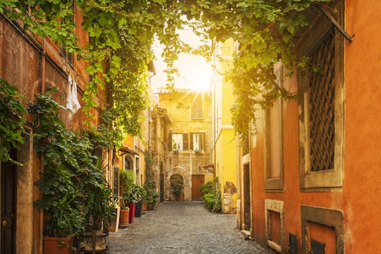 Trastevere district E-bike guided tour