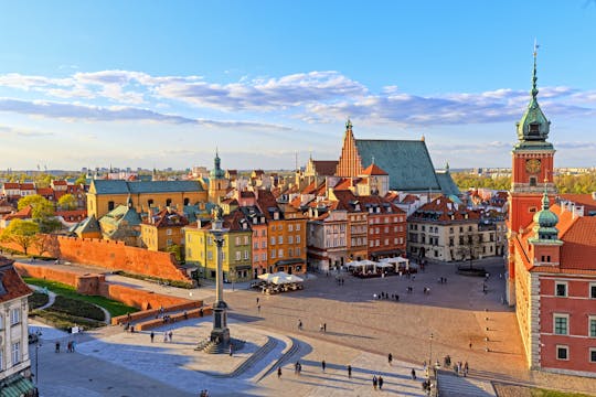 Warsaw old town audio-guided walking tour