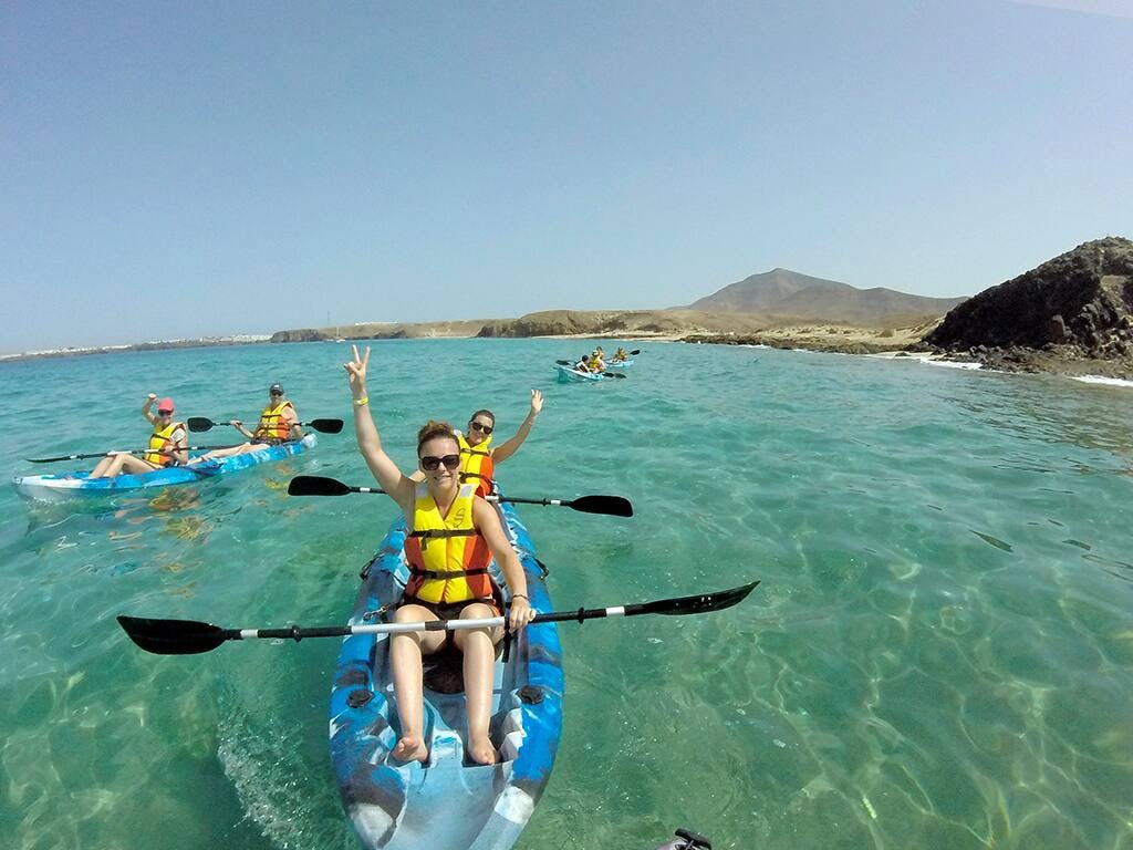 Lanzarote Kayaking & Snorkelling Ticket